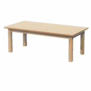 Table bois 120 x 60 - Hauteur 40 cm