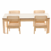 Table bois 120 x 60 - Hauteur 40 cm – Image 2