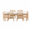 Table bois 120 x 60 - Hauteur 40 cm – Image 3