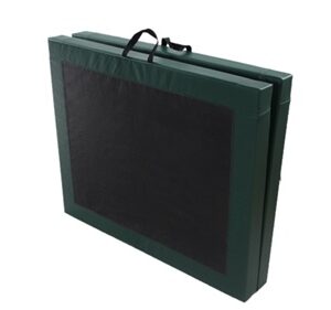 Tapis de gym pliable en 2 parties 200 x 120 x ép.10 cm