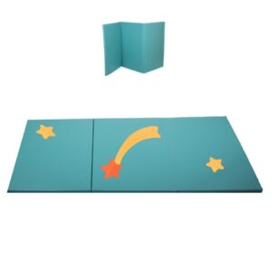 Tapis pliable décor étoilé 180 x 100 cm